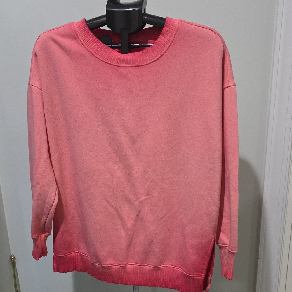 SO Vibrant Pink Fleece Top